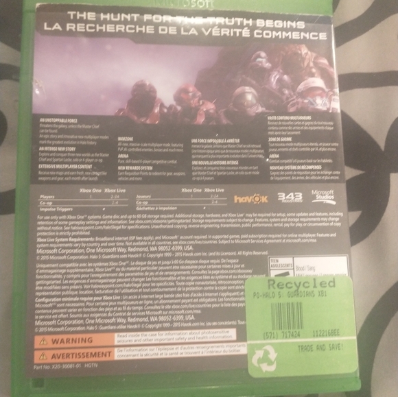 Xbox one halo 5 guardians - Picture 3 of 3